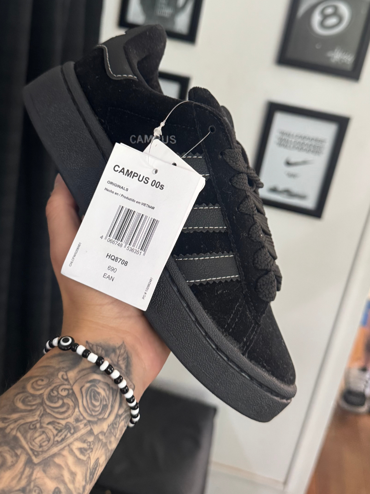 Campus 00s FULL BLACK